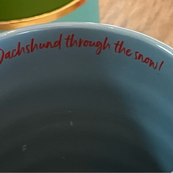 DACHSHUND CHRISTMAS MUG COMPLETE WITH DACHSHUND PLUSH TOY NWT - Picture 5 of 8